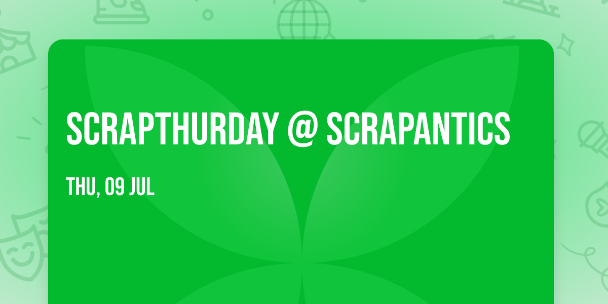 ScrapThurday @ ScrapAntics