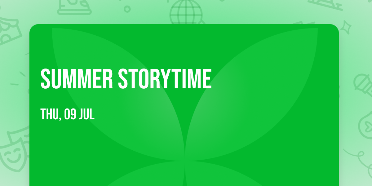 Summer Storytime