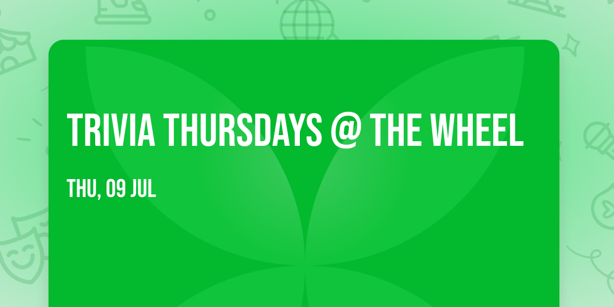 Trivia Thursdays @ The Wheel
