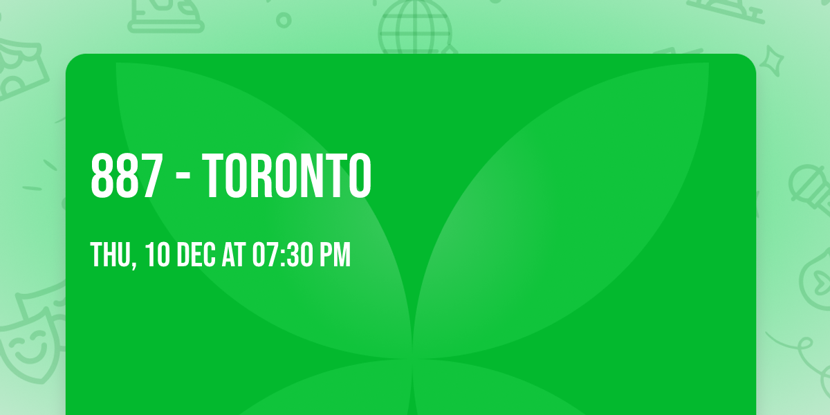 887 - Toronto
