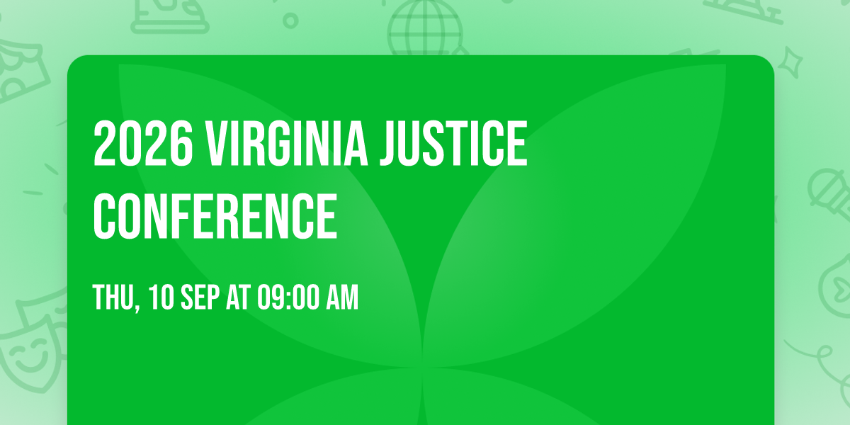 2026 Virginia Justice Conference