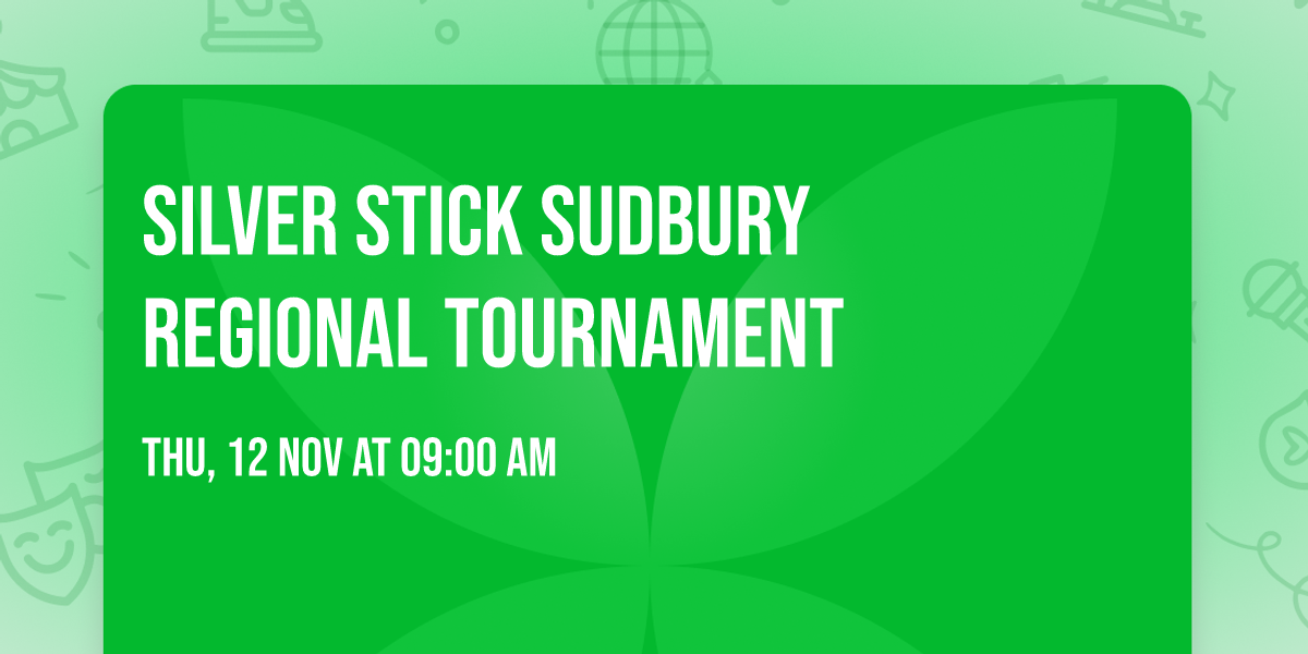 Silver Stick Sudbury Regional Tournament