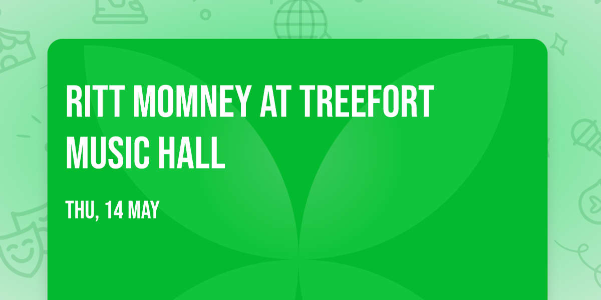 Ritt Momney at Treefort Music Hall