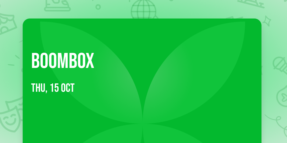 Boombox