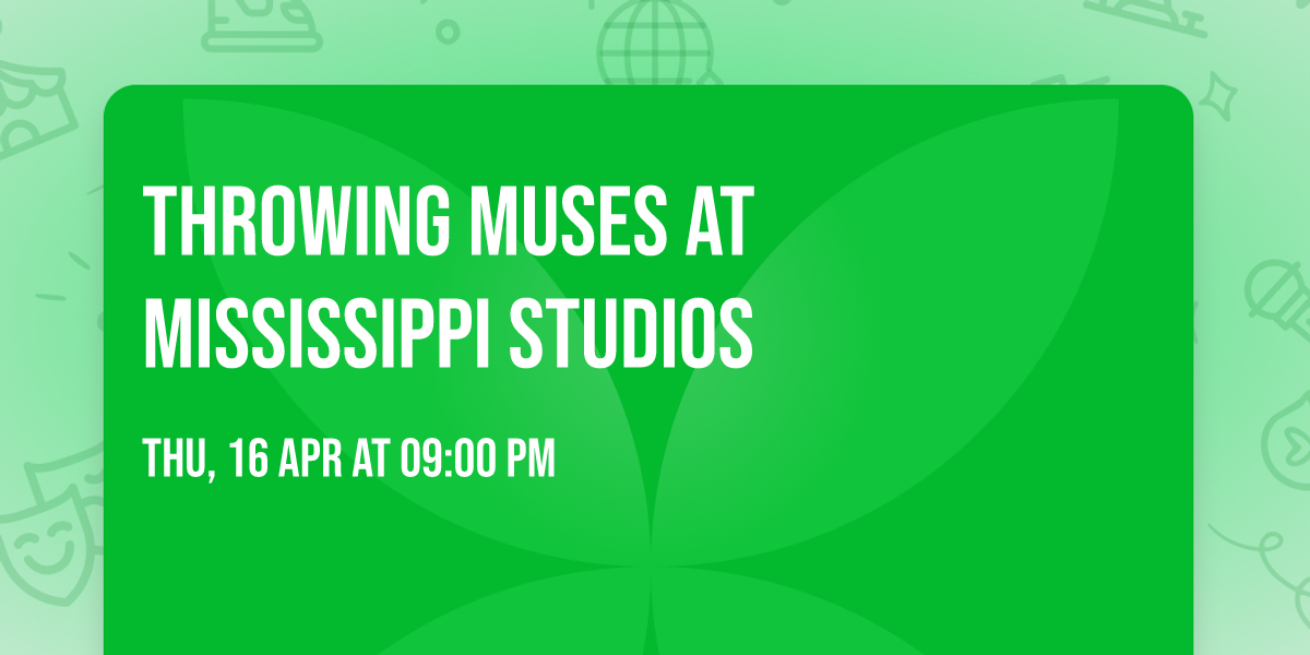 Throwing Muses at Mississippi Studios