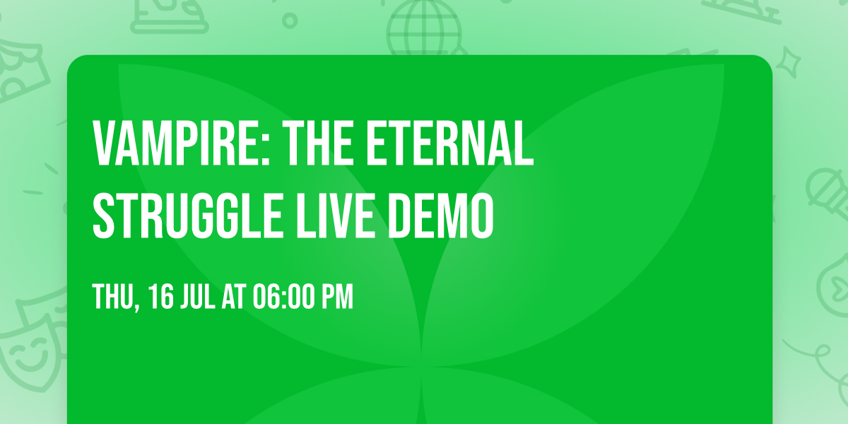 Vampire: The Eternal Struggle Live Demo