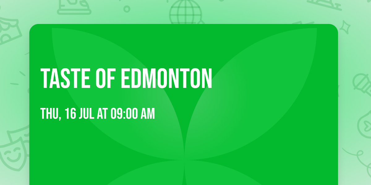 Taste of Edmonton 