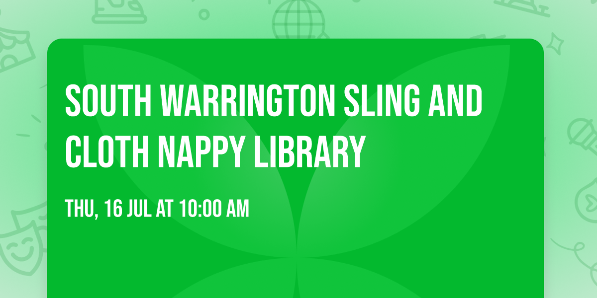 South Warrington Sling and Cloth Nappy Library