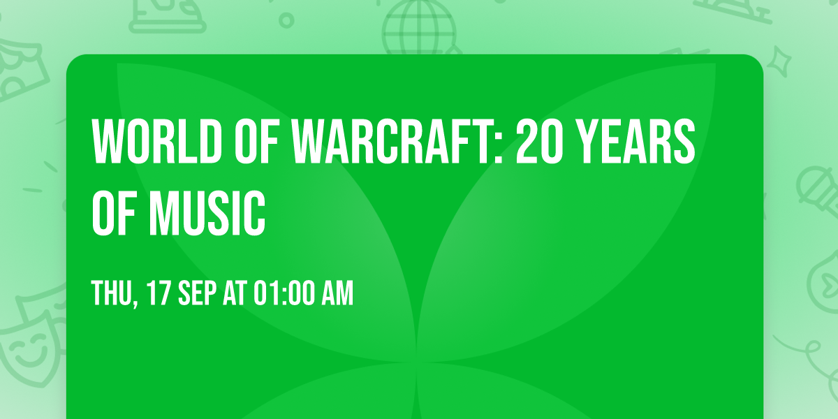World of Warcraft: 20 Years of Music