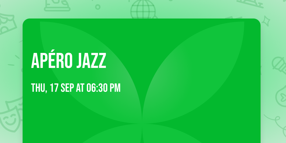 Ap\u00e9ro jazz