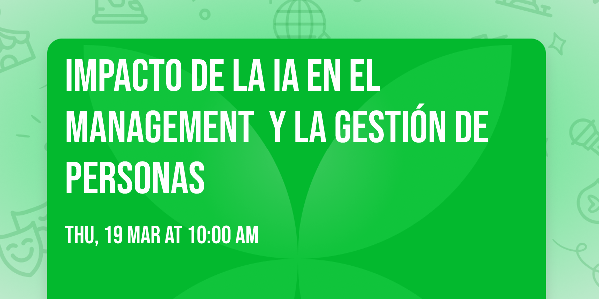 Impacto de la IA en el\u00a0management \u00a0y la gesti\u00f3n de personas