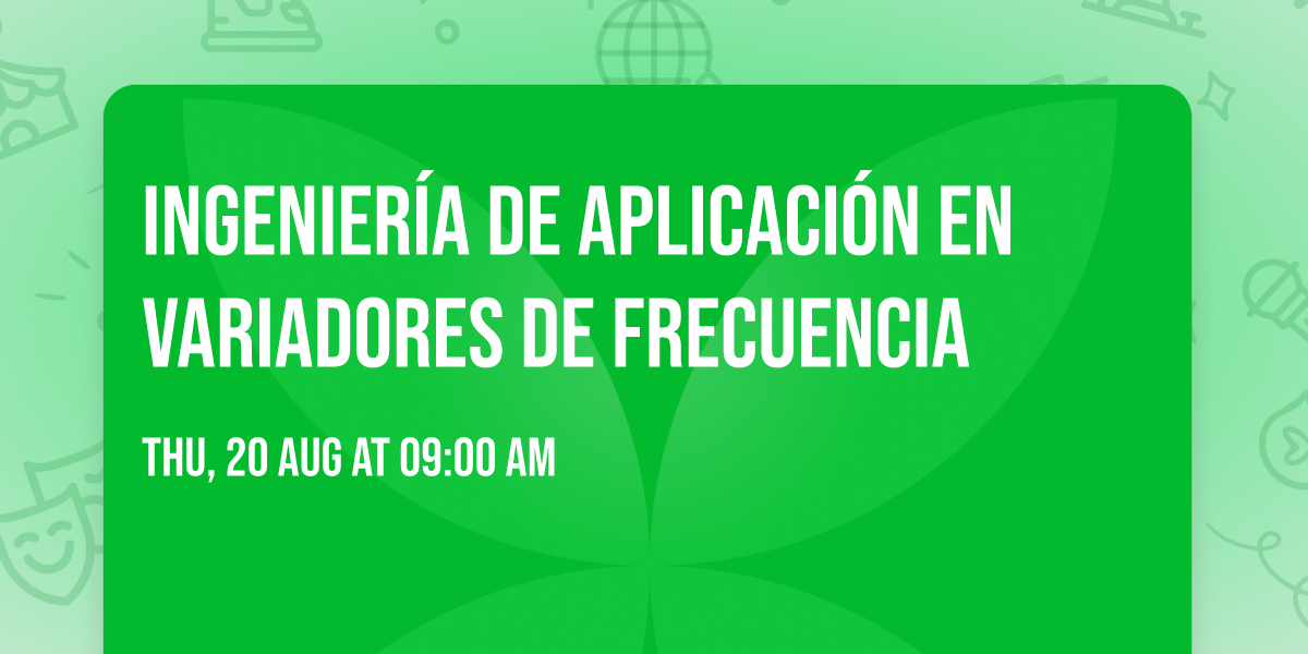 Ingenier\u00eda de aplicaci\u00f3n en Variadores de Frecuencia