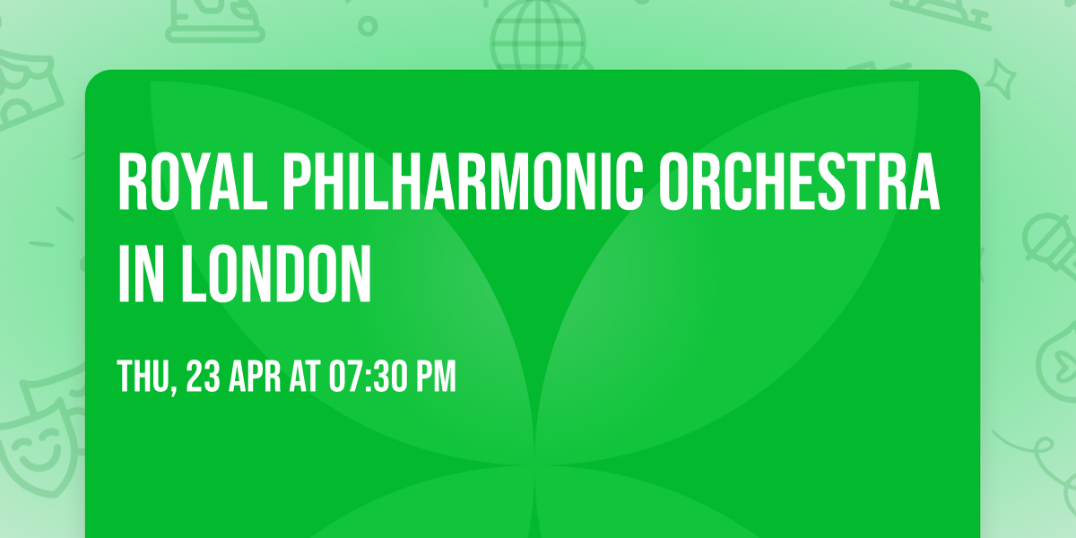 Royal Philharmonic Orchestra in London