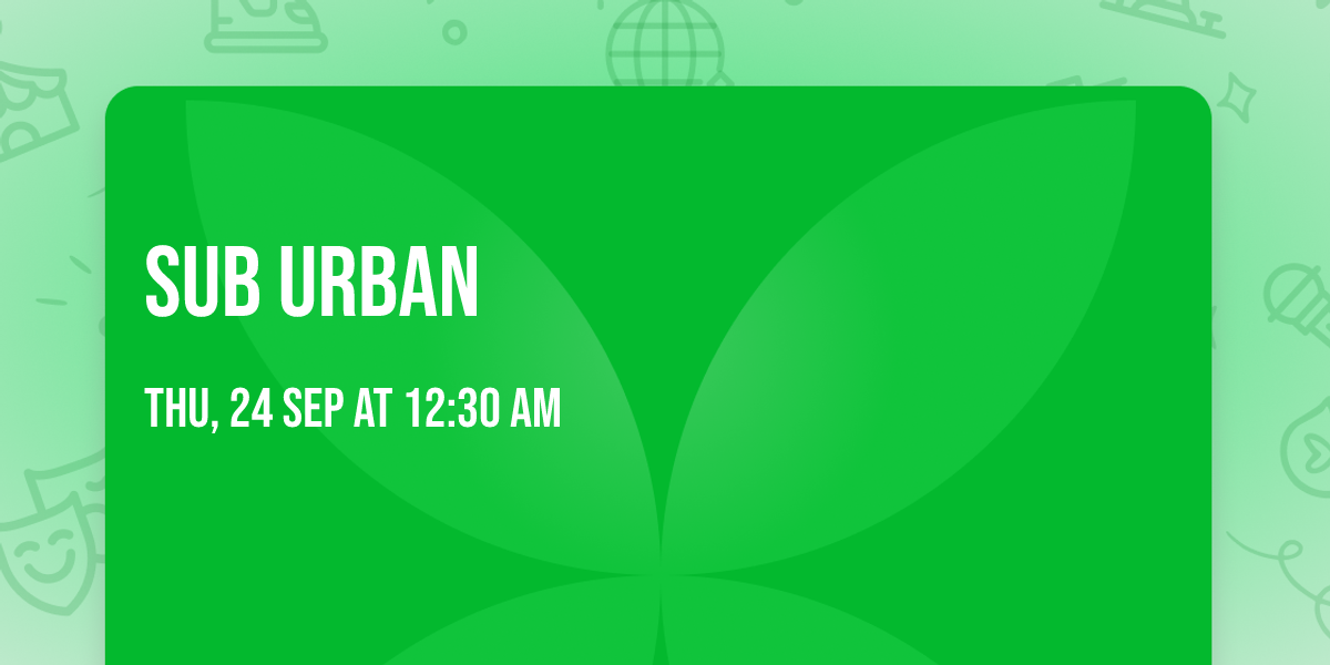 Sub Urban