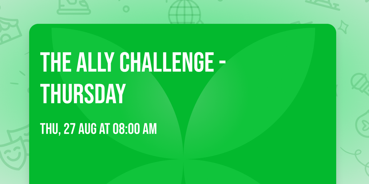 The Ally Challenge - Thursday