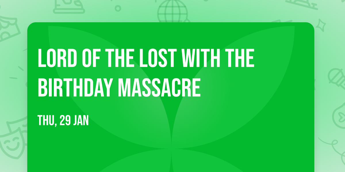 Lord of the Lost with The Birthday Massacre