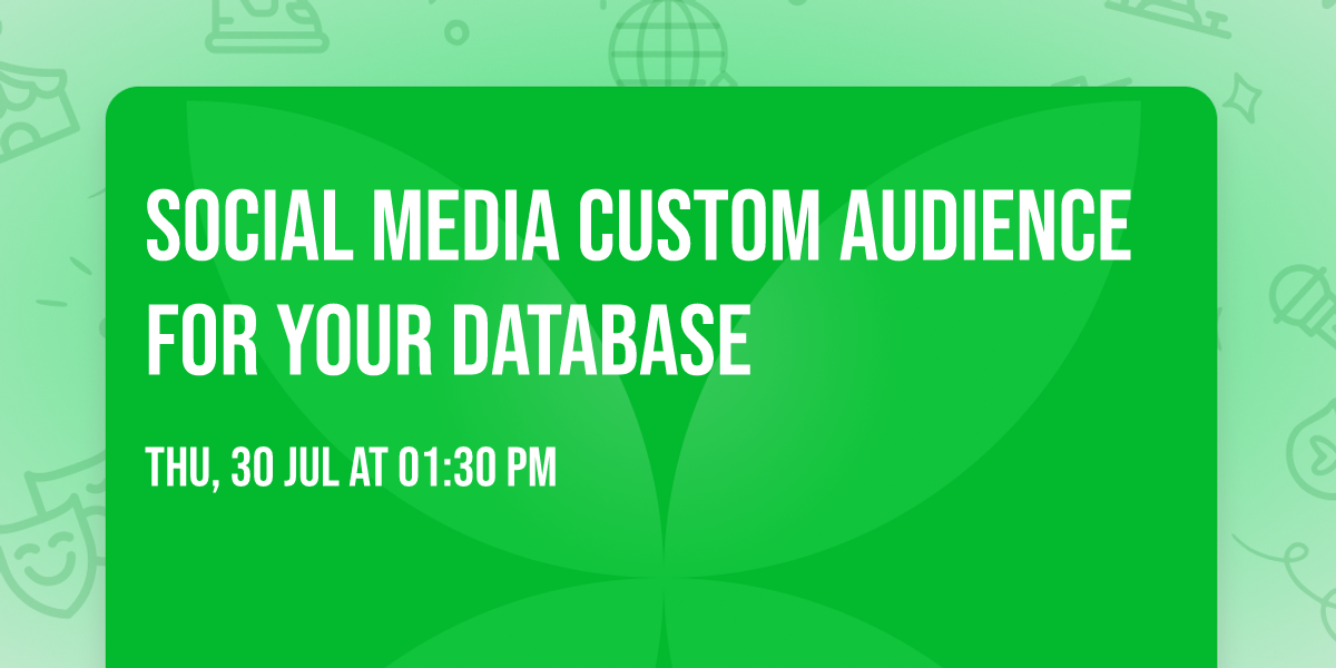 Social Media Custom Audience for Your Database