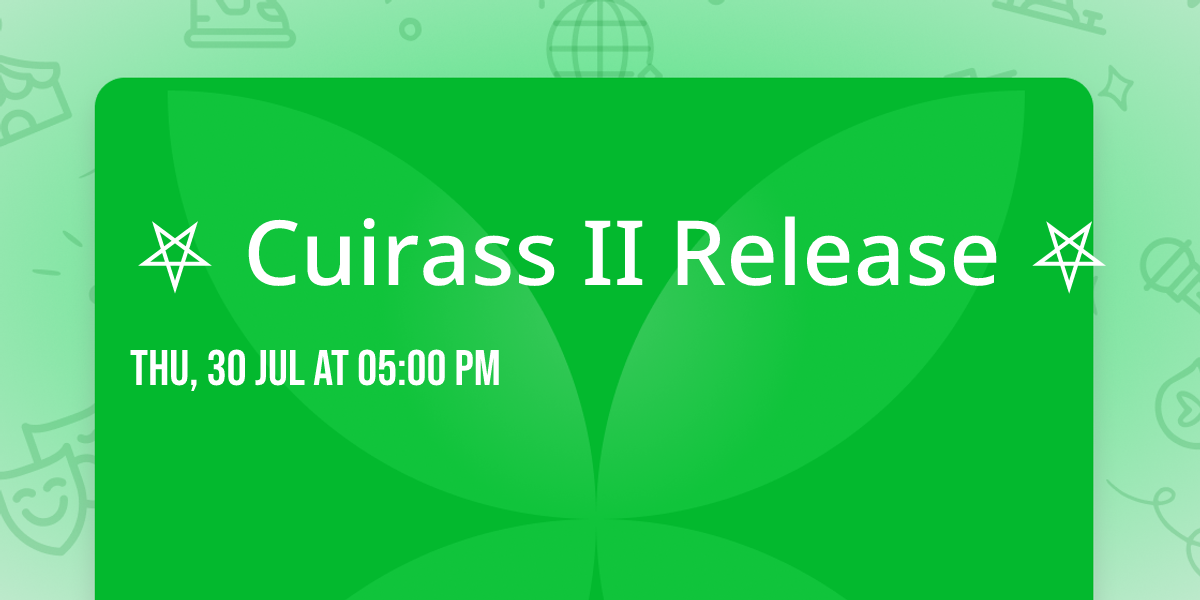 \u26e7 Cuirass II Release \u26e7