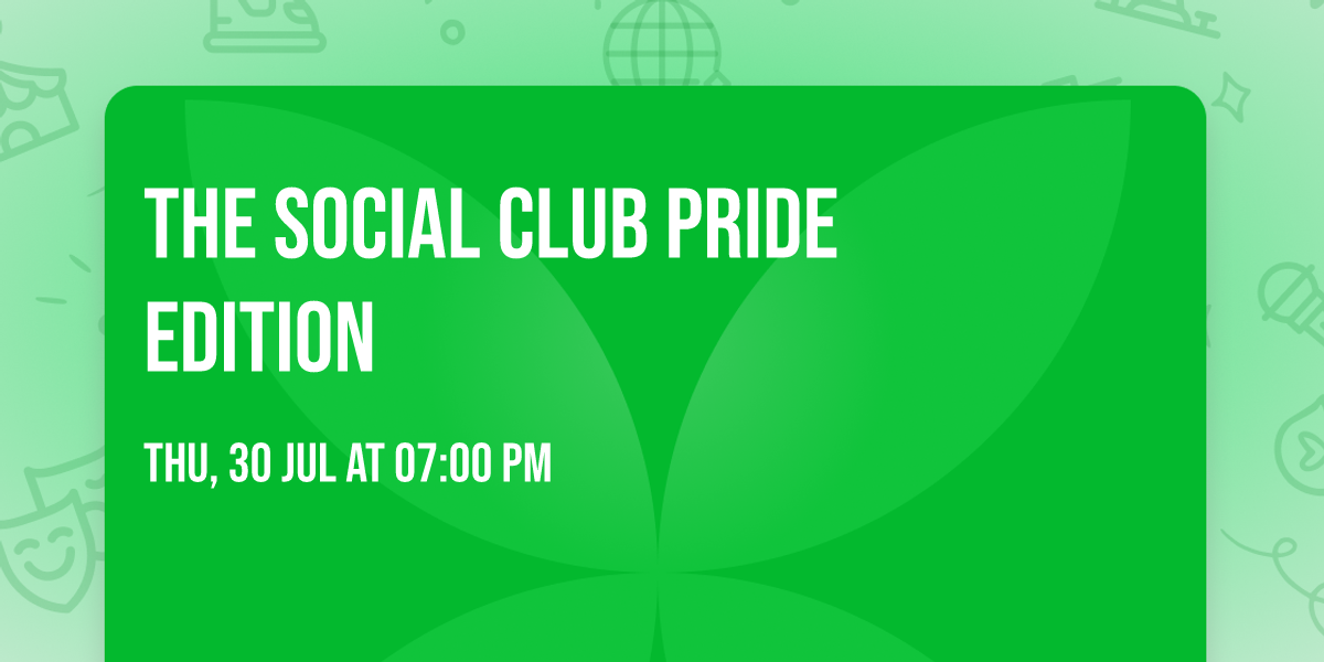 The Social Club \ud83c\udf08 PRIDE Edition 
