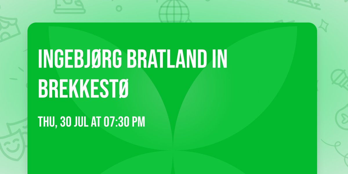 Ingebj\u00f8rg Bratland in Brekkest\u00f8