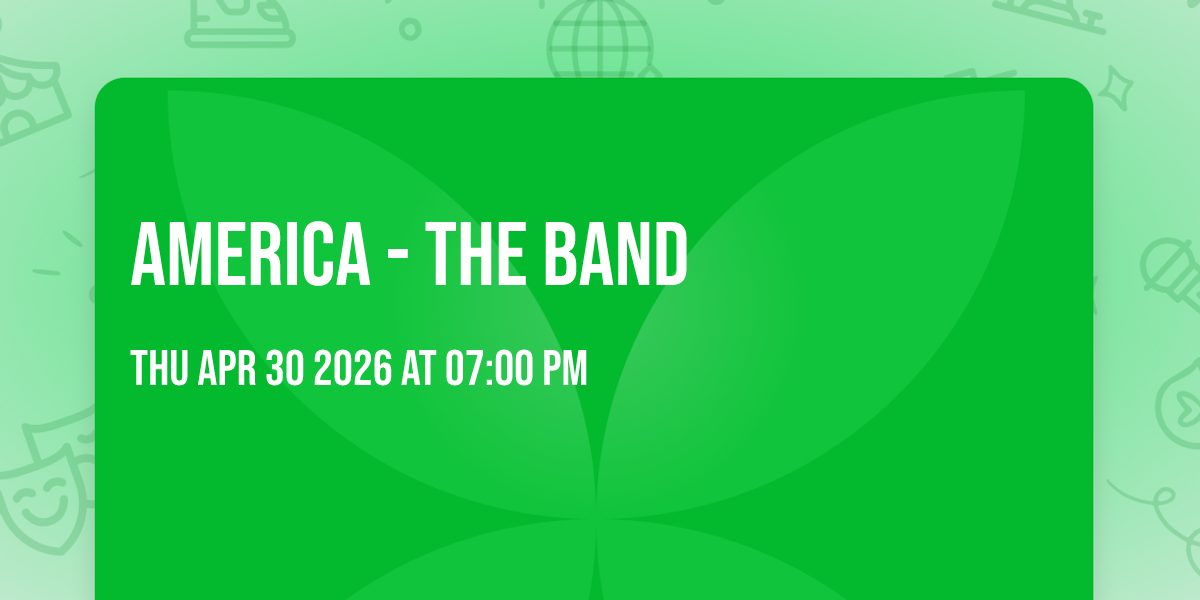 America - The Band