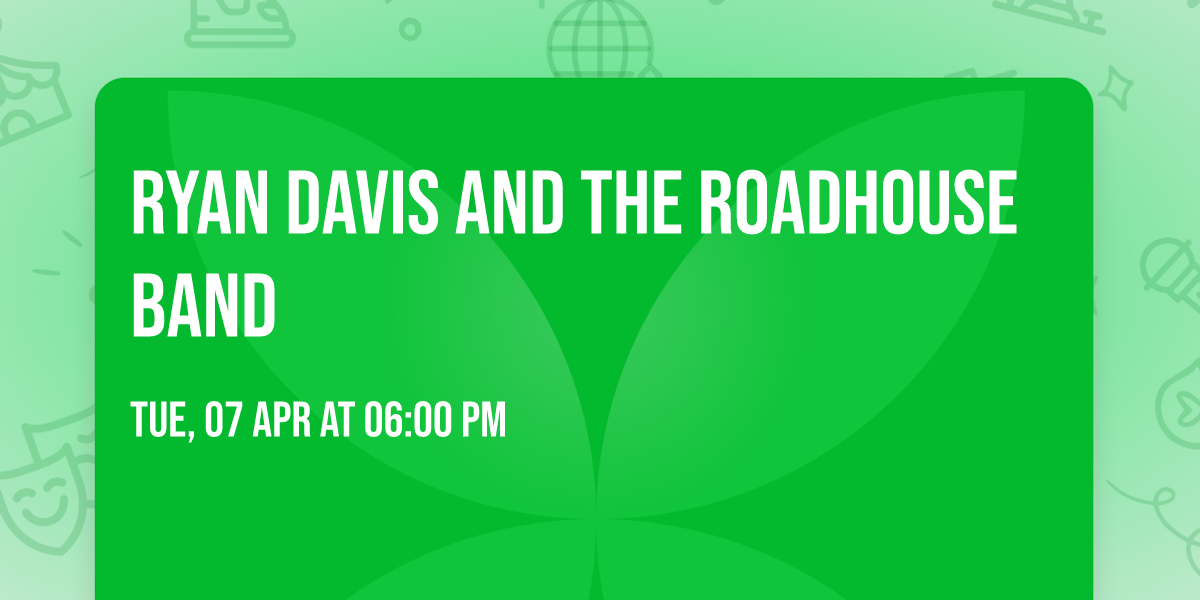 Ryan Davis and The Roadhouse Band