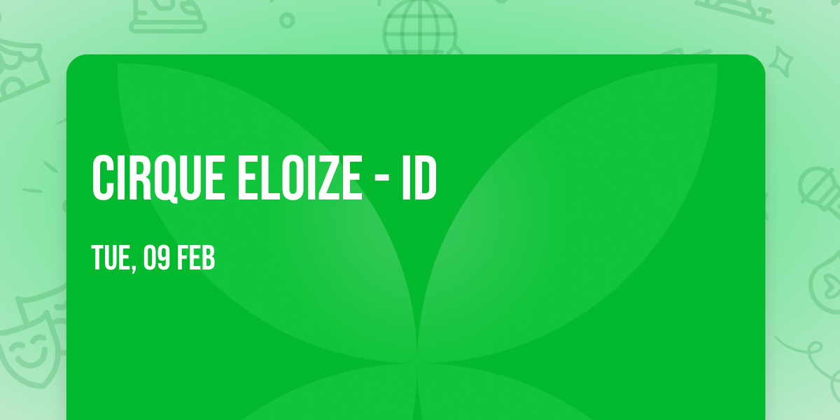 Cirque Eloize - ID