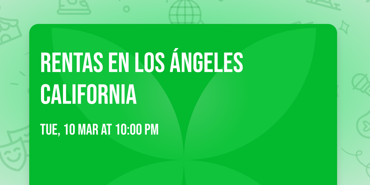 Rentas en Los \u00c1ngeles California 