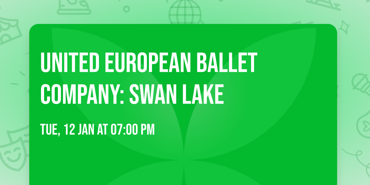 United European Ballet Company: Swan Lake