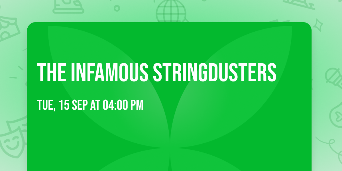 The Infamous Stringdusters