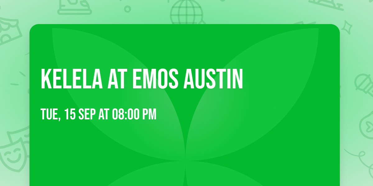 Kelela at Emos Austin