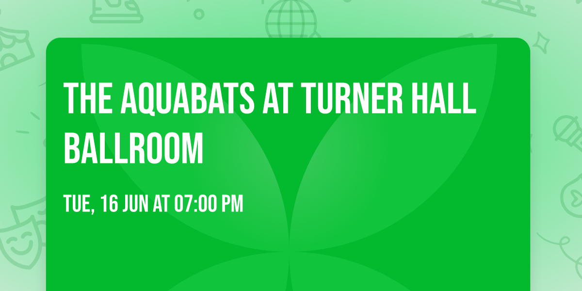 The Aquabats at Turner Hall Ballroom