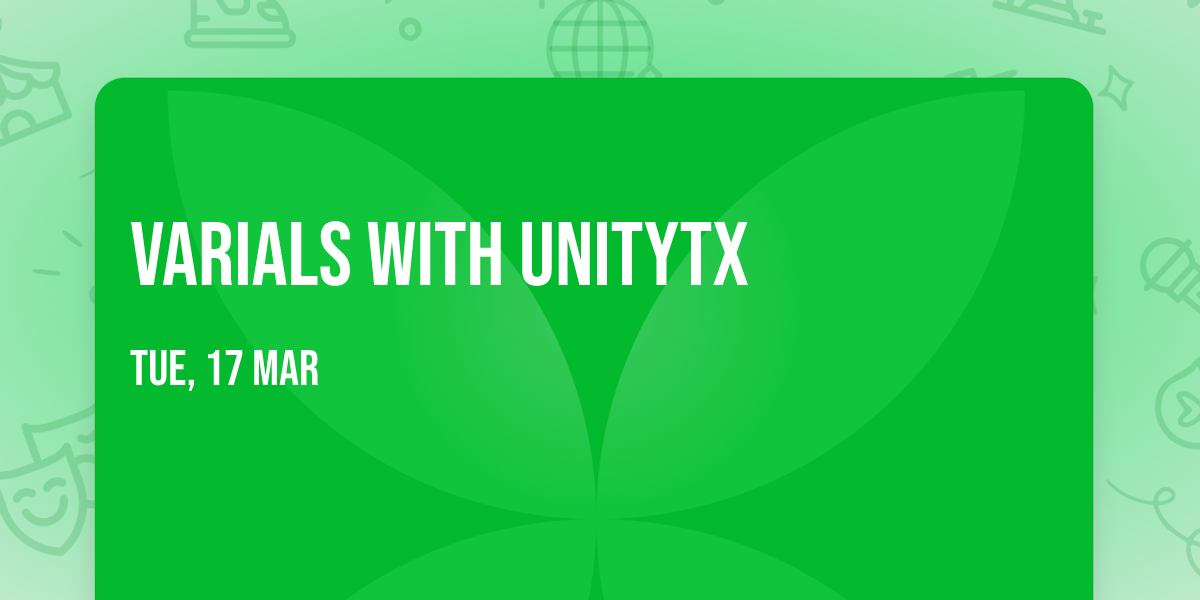 Varials with UnityTX