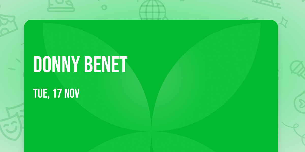 Donny Benet