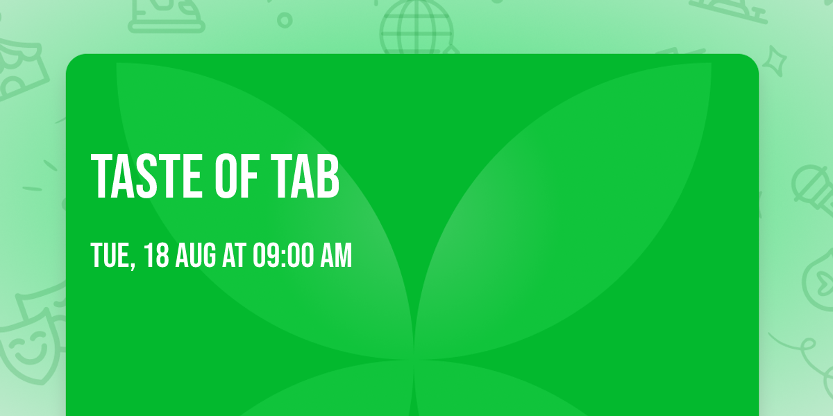 Taste of TAB