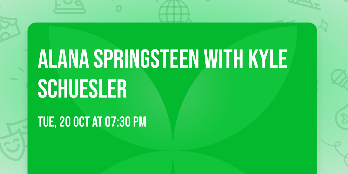 Alana Springsteen with Kyle Schuesler