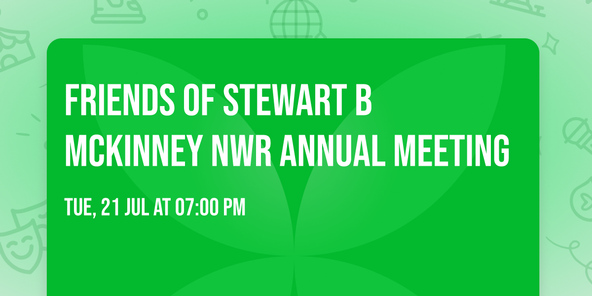 Friends of Stewart B McKinney NWR Annual Meeting