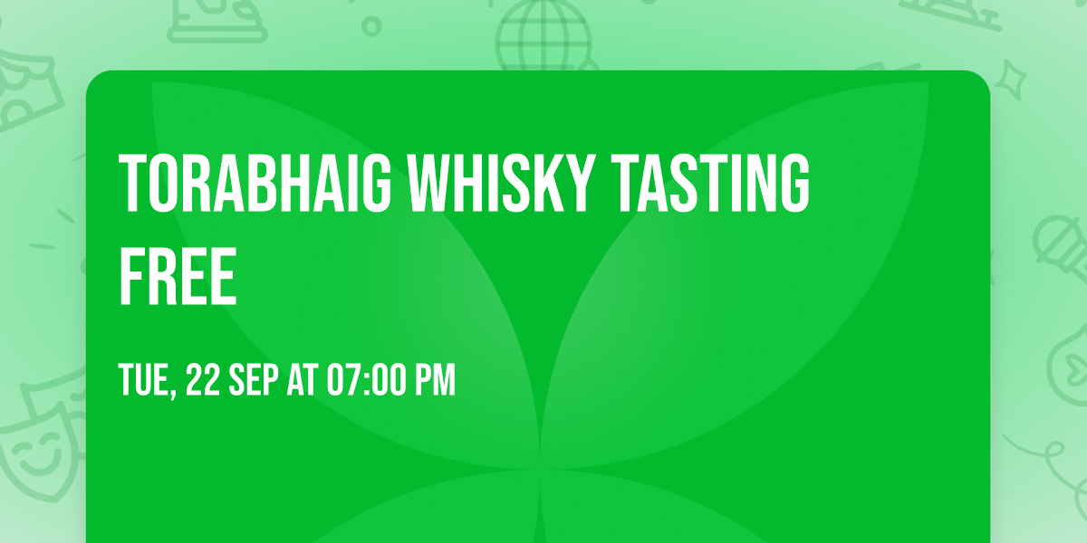 Torabhaig Whisky Tasting FREE