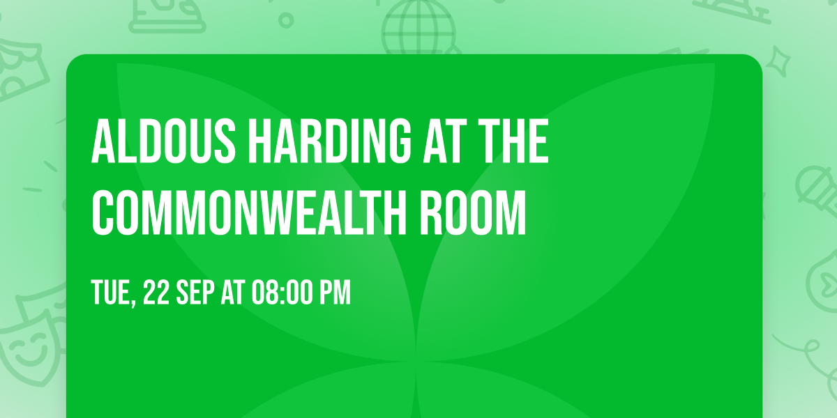 Aldous Harding at The Commonwealth Room