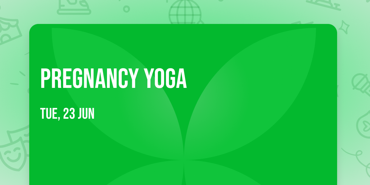 Pregnancy yoga