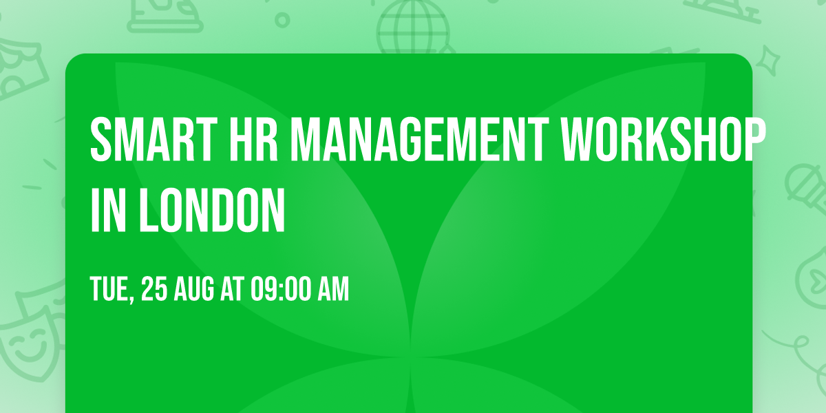 Smart HR Management Workshop in London