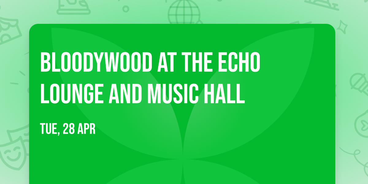 Bloodywood at The Echo Lounge and Music Hall