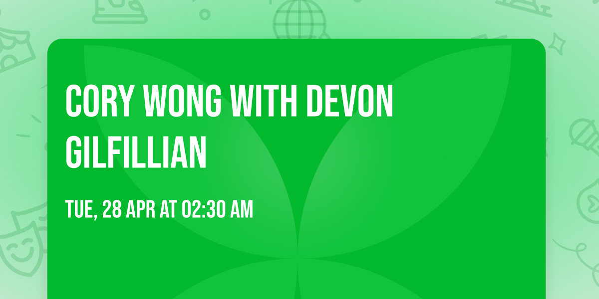 Cory Wong with Devon Gilfillian