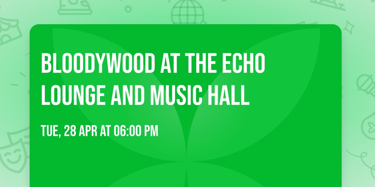 Bloodywood at The Echo Lounge and Music Hall