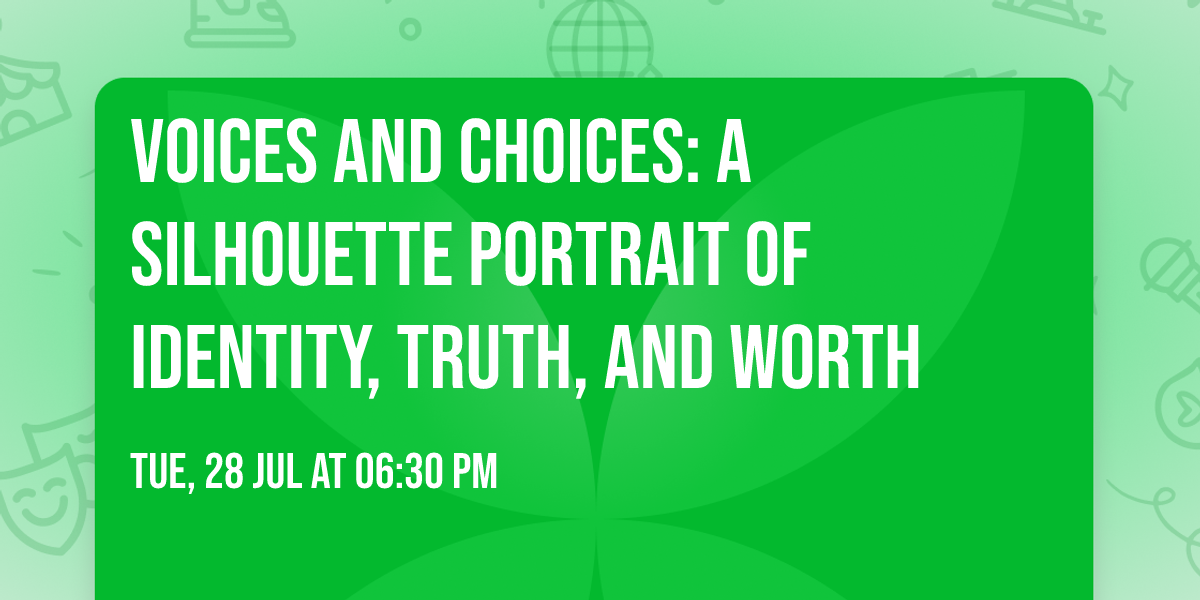Voices and Choices: A Silhouette Portrait of Identity, Truth, and Worth