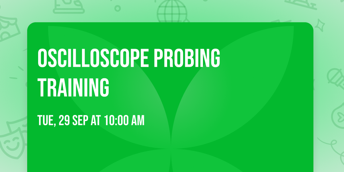 Oscilloscope Probing Training