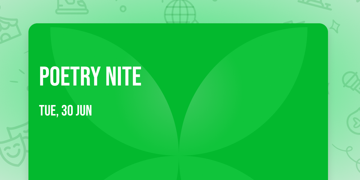Poetry Nite
