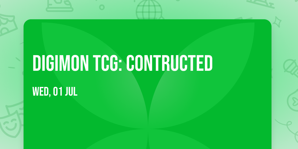 Digimon TCG: Contructed