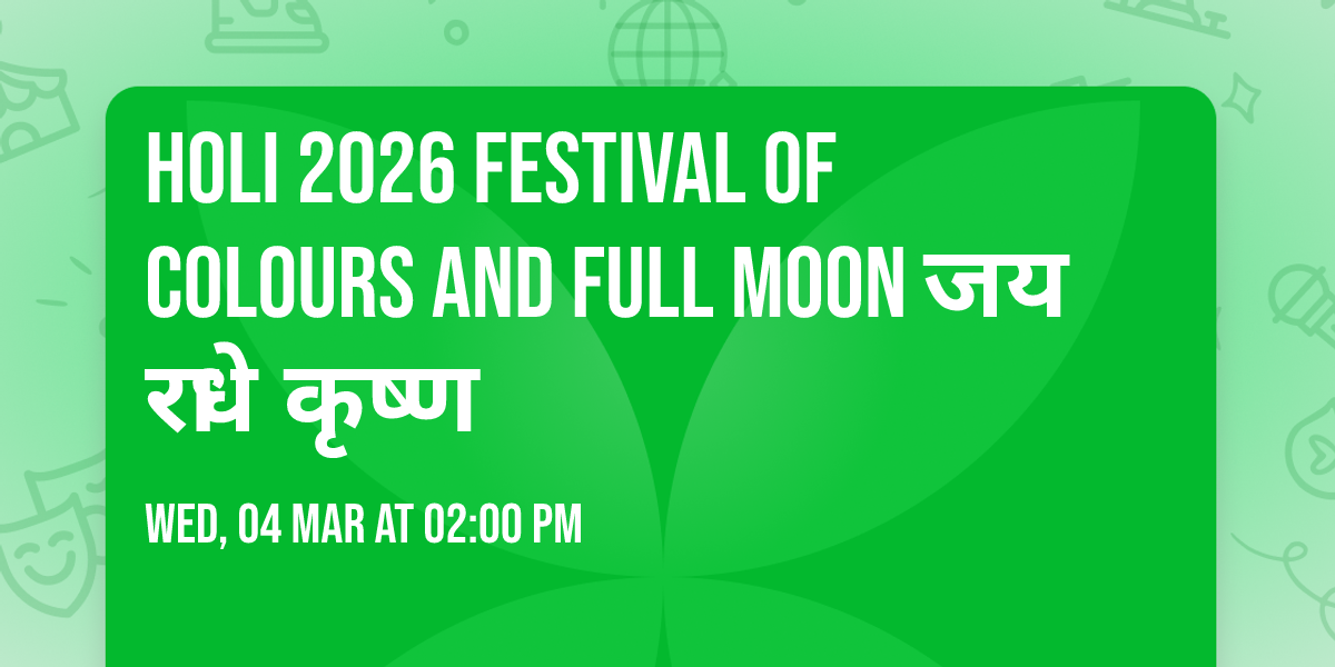  Holi 2026 Festival of Colours and Full Moon \u091c\u092f \u0930\u093e\u0927\u0947 \u0915\u0943\u0937\u094d\u0923 