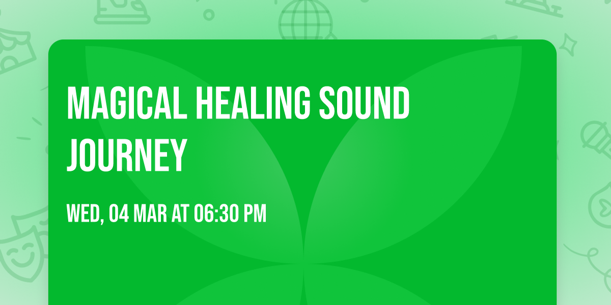 Magical Healing Sound Journey \u2728\ufe0f \ud83c\udf00
